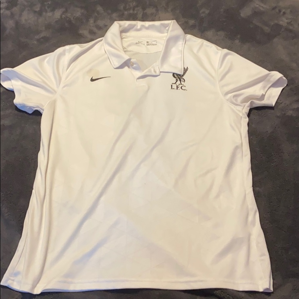 Nike Liverpool White Jersey #10